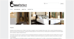 Desktop Screenshot of cleanperfect.ca