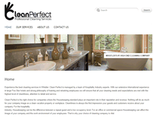 Tablet Screenshot of cleanperfect.ca